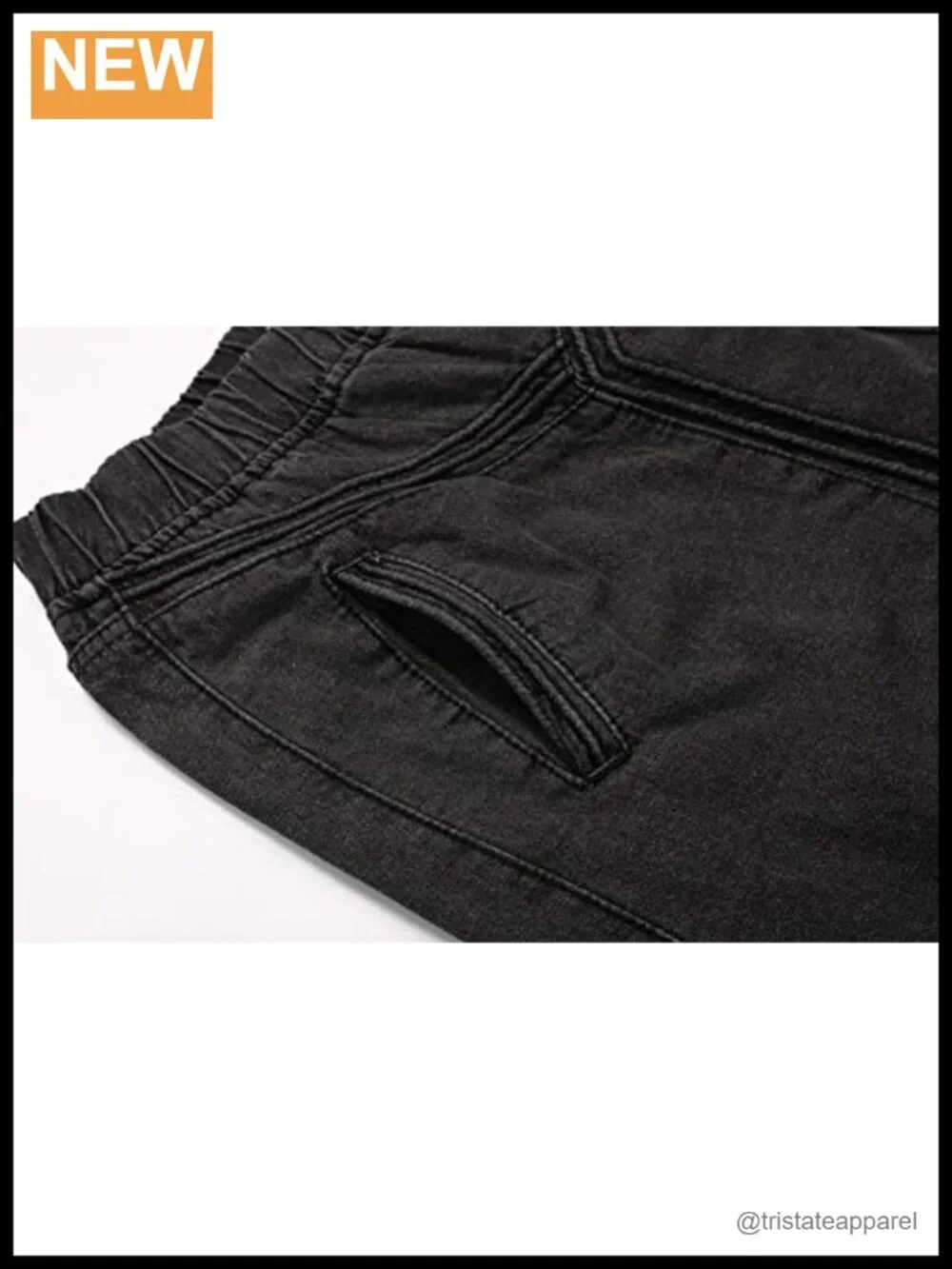 Retro Elastic High Waist Frayed A-Line Maxi Denim Skirt with Pockets